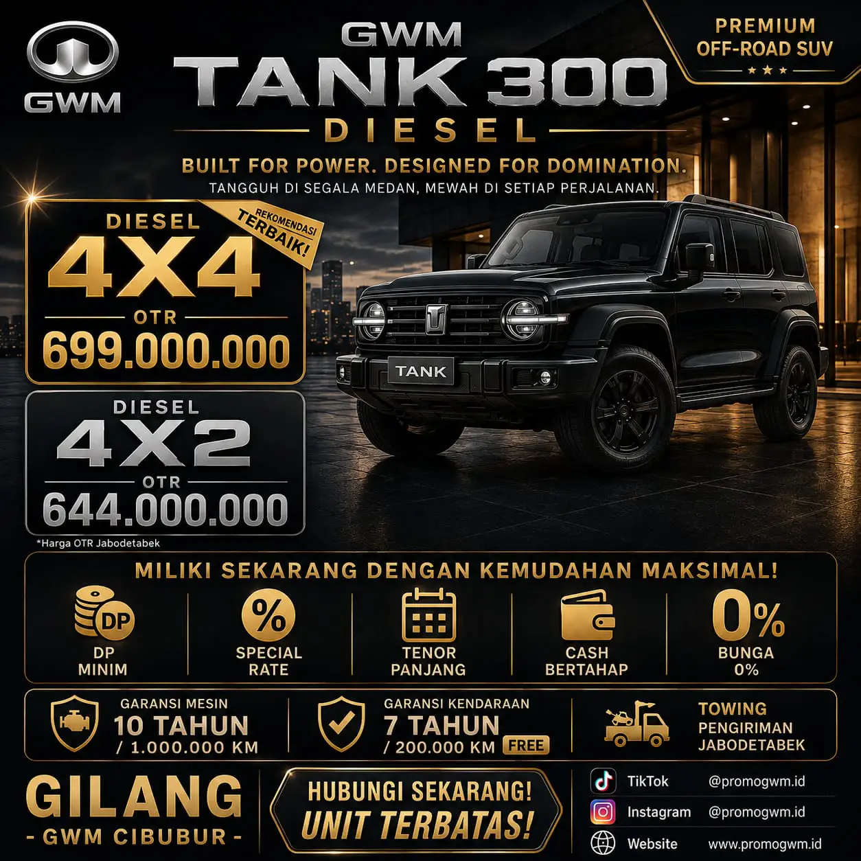 promo mobil gwm
