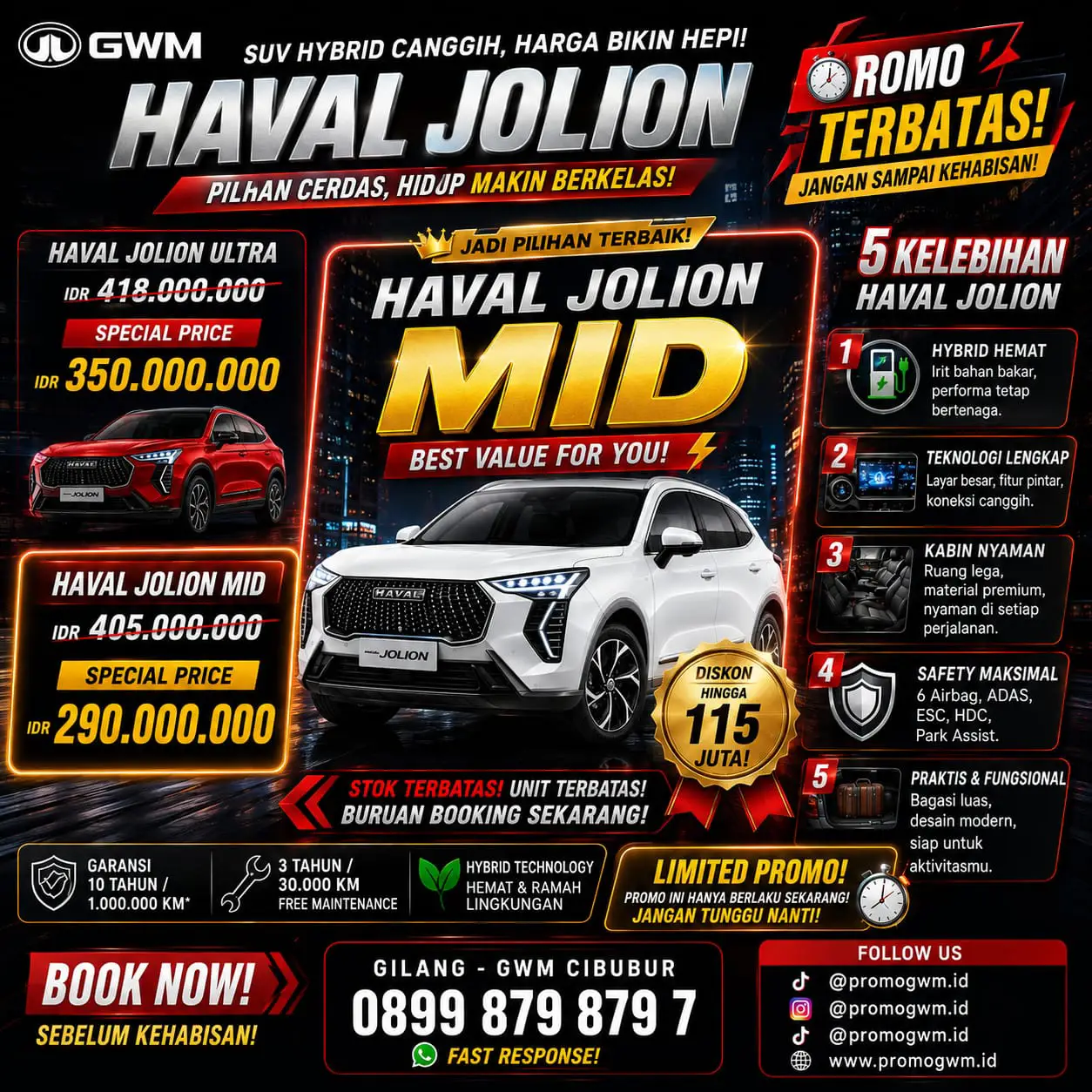 promo mobil gwm
