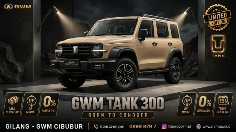 gwm tank 300, promo gwm