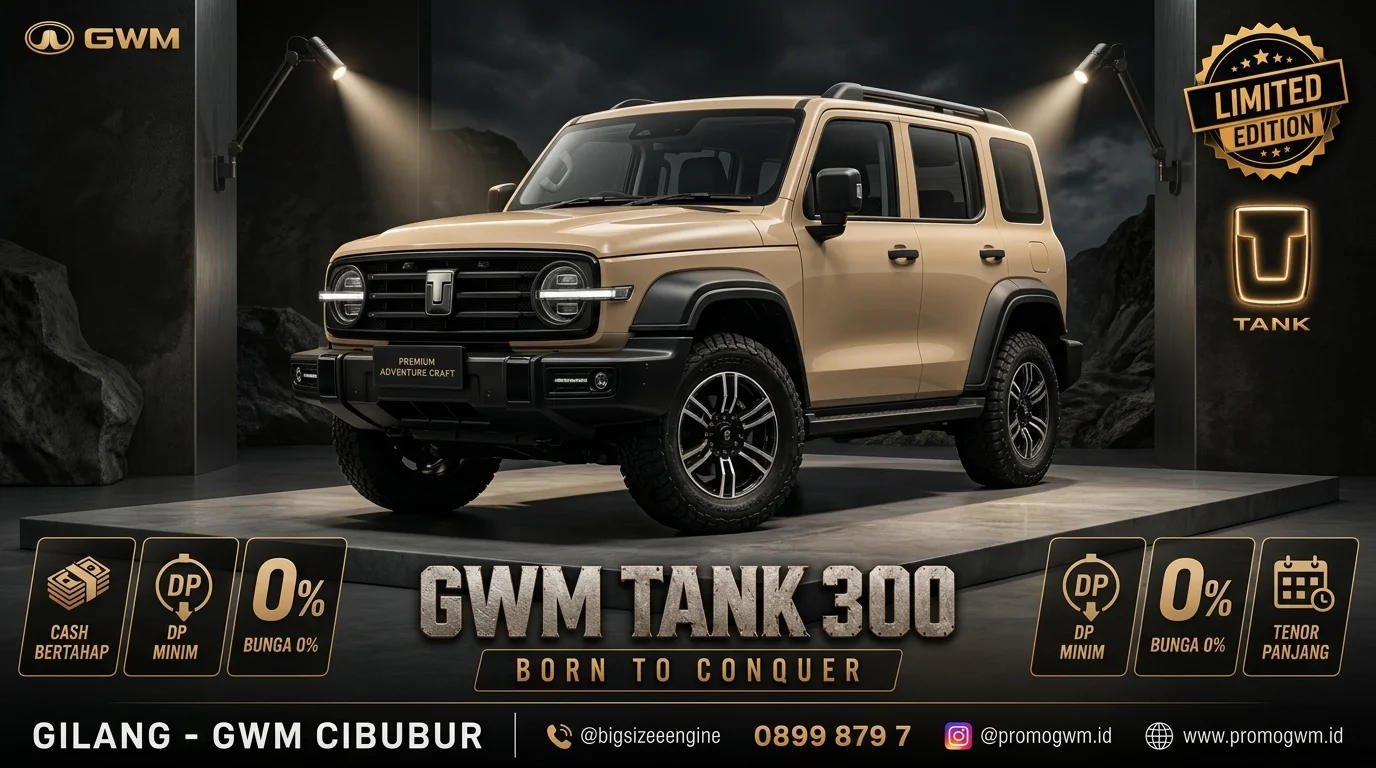 gwm tank 300, promo gwm